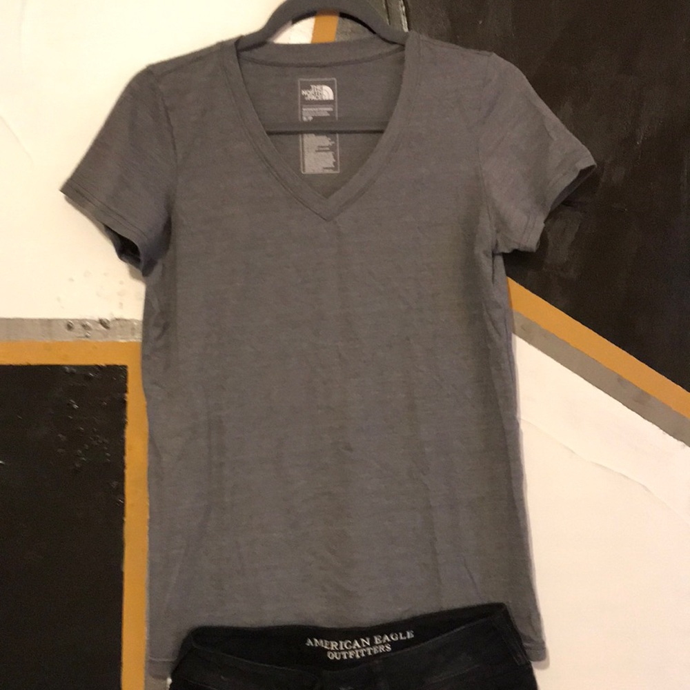 North Face V-neck T-shirt